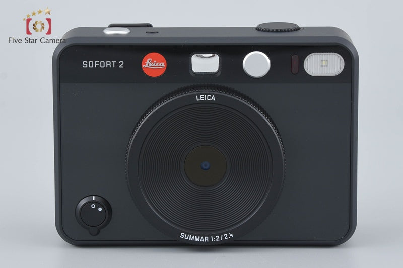 Leica SOFORT 2 Black Instant Film Camera w/ Box