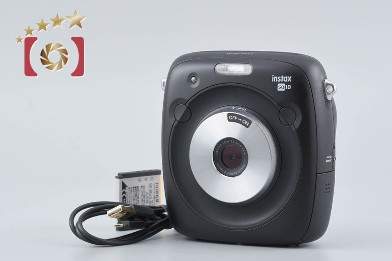 Fujifilm Instax SQ10 Black Instant Film Camera