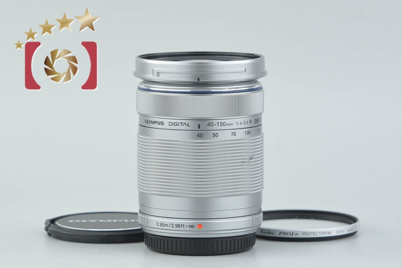 Olympus M.ZUIKO DIGITAL ED 40-150mm f/4-5.6 R Silver from Japan