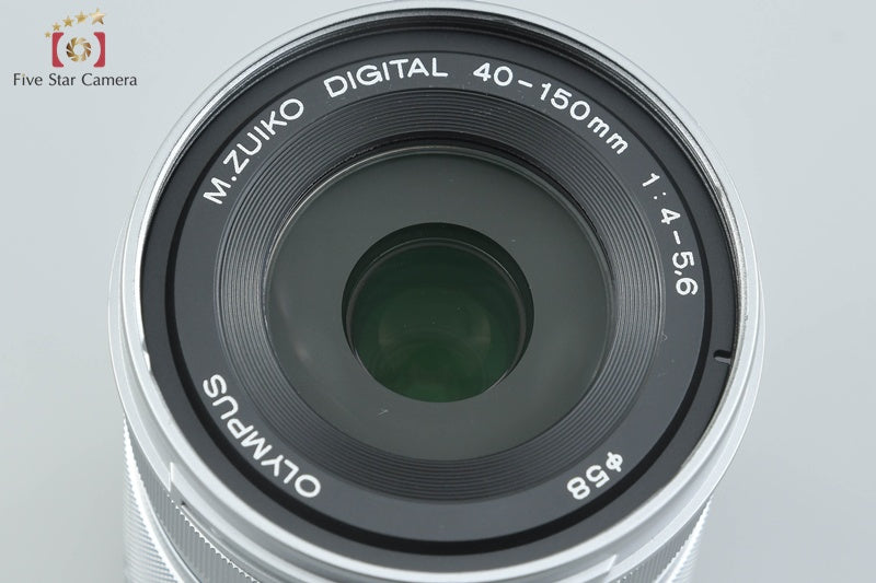 Olympus M.ZUIKO DIGITAL ED 40-150mm f/4-5.6 R Silver from Japan