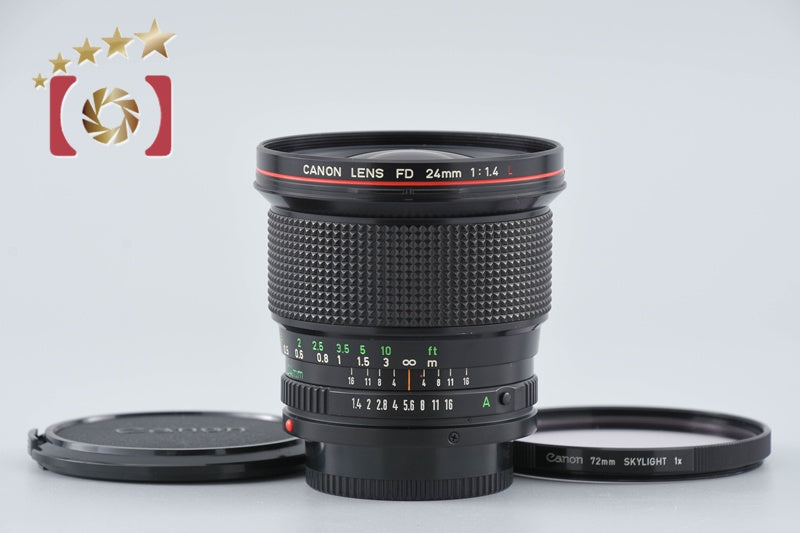 Rare!! Canon New FD 24mm f/1.4 L NFD Wide Angle Lens 2026.01 Overhauled!!