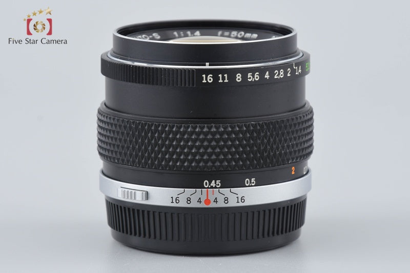 Olympus G.ZUIKO AUTO-S 50mm f/1.4