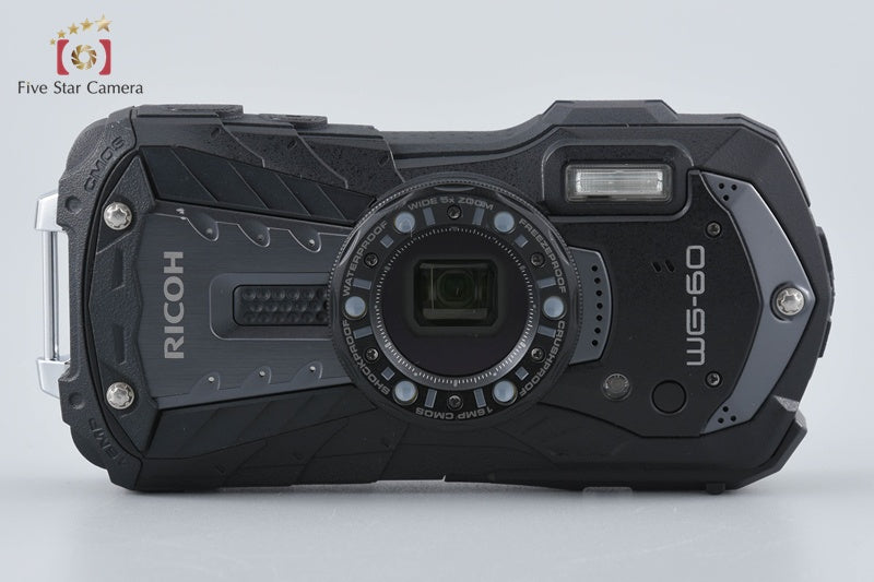"Count 1,852" Ricoh PENTAX WG-60 Black 16.0 MP Waterproof Action Camera