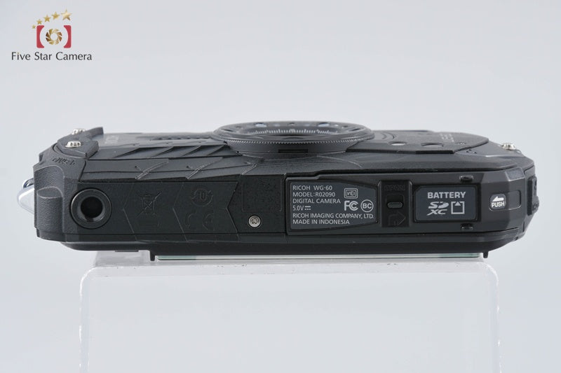 "Count 1,852" Ricoh PENTAX WG-60 Black 16.0 MP Waterproof Action Camera