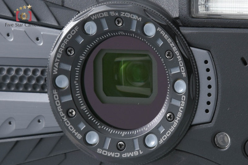 "Count 1,852" Ricoh PENTAX WG-60 Black 16.0 MP Waterproof Action Camera