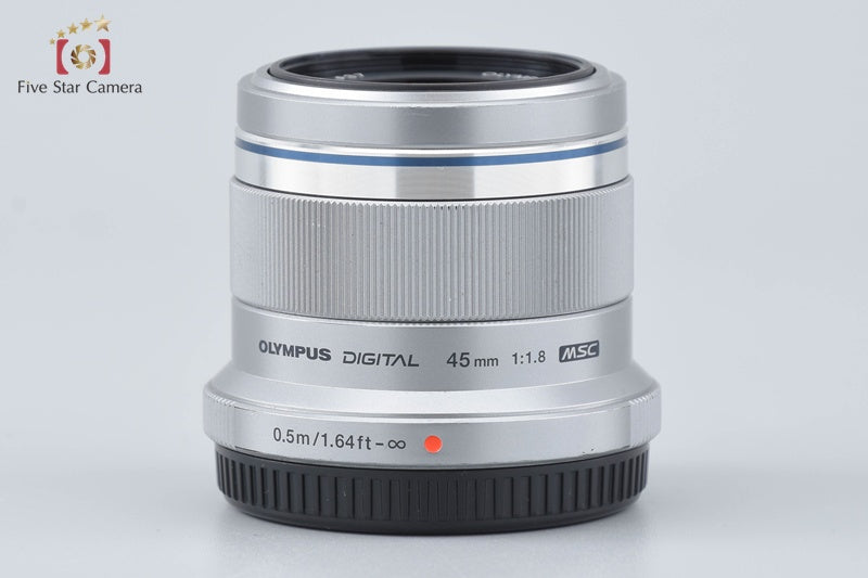 Olympus M.ZUIKO DIGITAL 45mm f/1.8 Silver