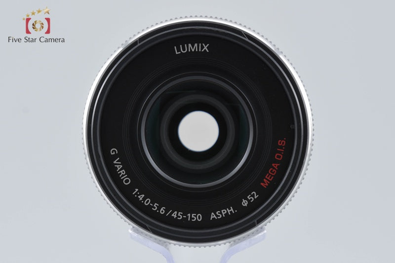 Panasonic LUMIX G VARIO 45-150mm f/4-5.6 ASPH. MEGA O.I.S. H-FS45150 Silver