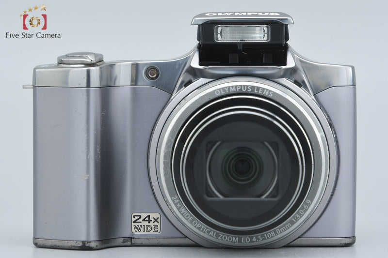 Olympus SZ-14 Silver 14.0 MP Digital Camera w/ Box