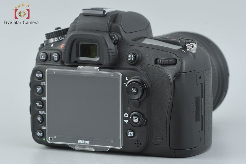 "Count 3,042" Nikon D610 24.3 MP Full Frame DSLR Camera 28-300 VR Lens