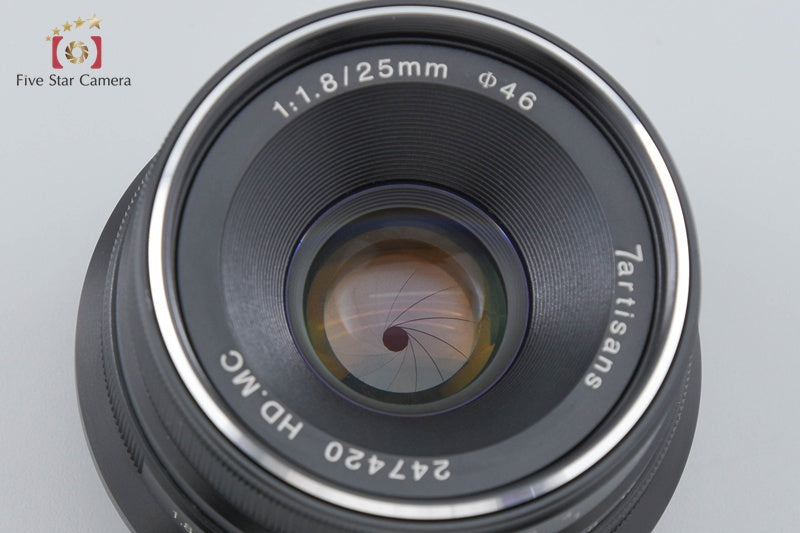 7Artisans 25mm f/1.8 for Fujifilm X Mount