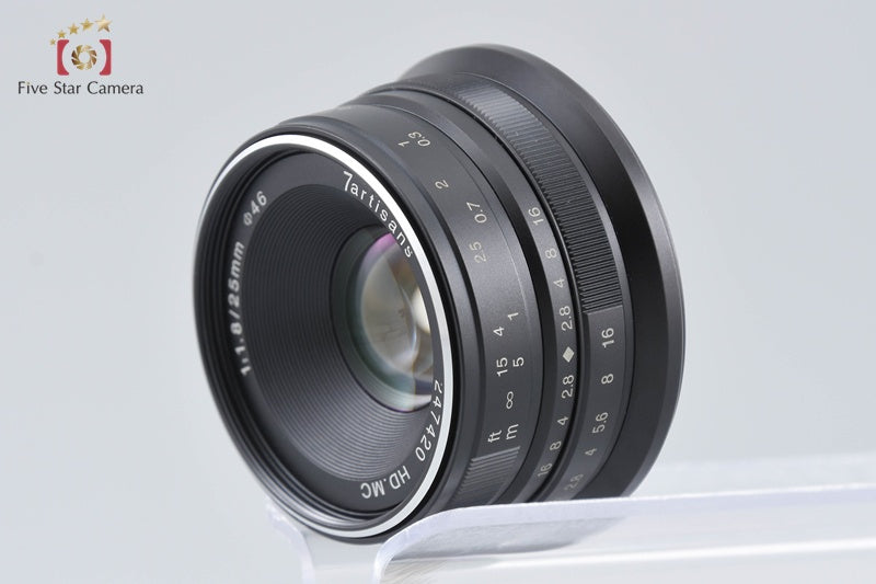 7Artisans 25mm f/1.8 for Fujifilm X Mount