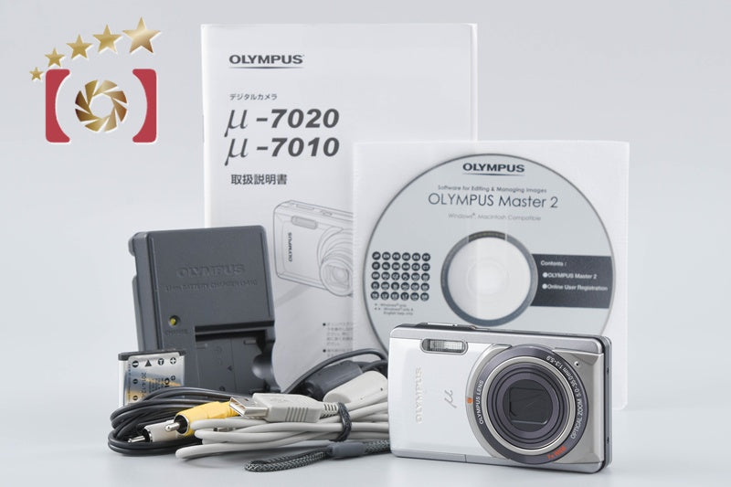 Olympus μ-7020 Silver 12.0 MP Digital Camera