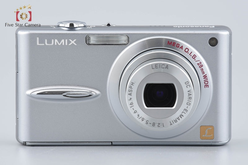 Panasonic LUMIX DMC-FX30 Precious Silver 7.2 MP Digital Camera w/ Box