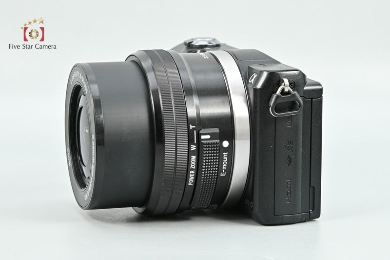 Count 2,210 Sony α5000 ILCE-5000L Black 32 Languages 20.1 MP 16-50 Lens