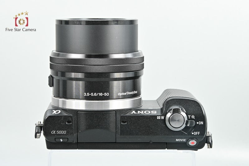 Count 2,210 Sony α5000 ILCE-5000L Black 32 Languages 20.1 MP 16-50 Lens