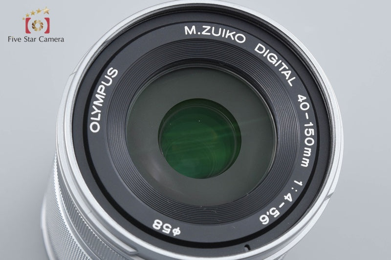 Olympus M.ZUIKO DIGITAL ED 40-150mm f/4-5.6 R Silver from Japan
