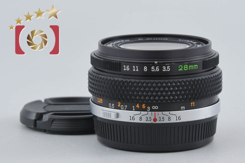 Olympus G.ZUIKO AUTO-W 28mm f/3.5