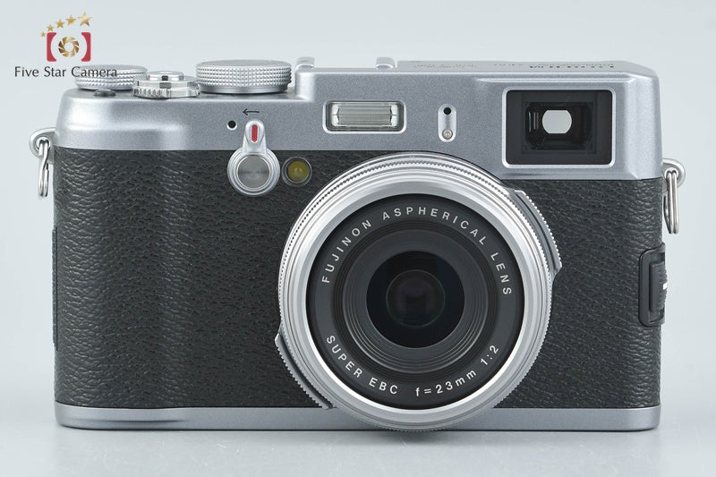 Fujifilm FINEPIX X100 Silver 12.3 MP Digital Camera w/ Box