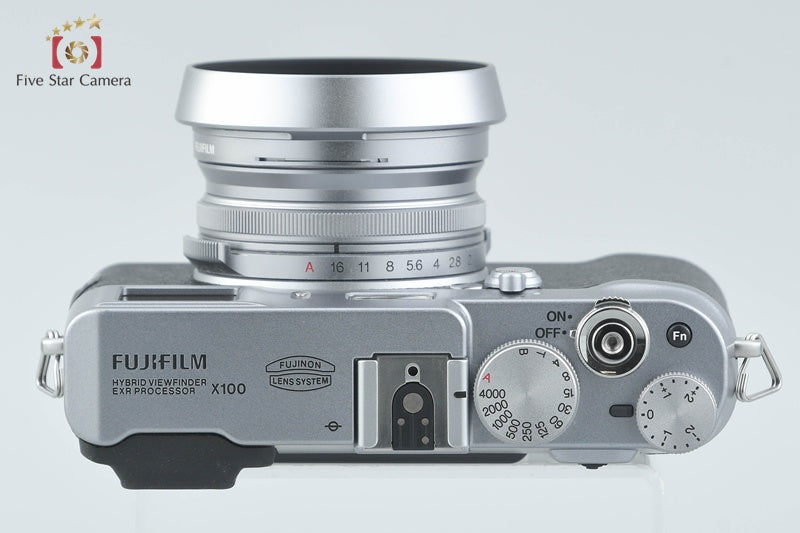 Fujifilm FINEPIX X100 Silver 12.3 MP Digital Camera w/ Box