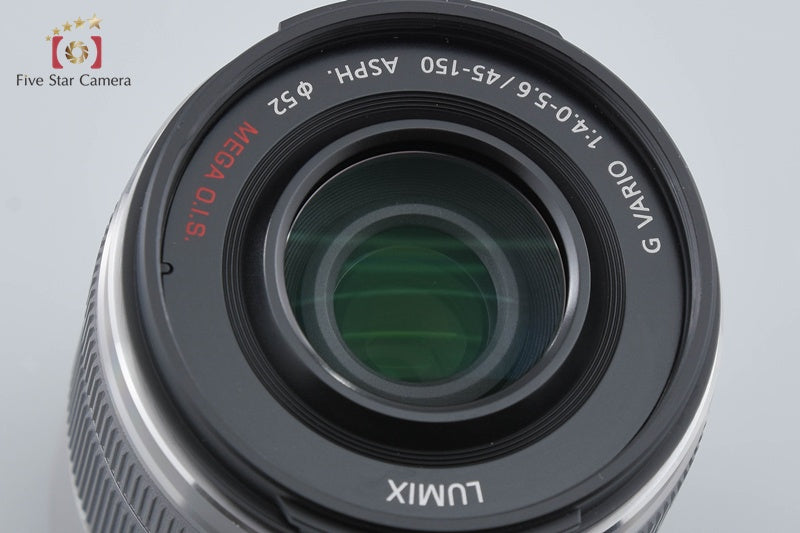 Panasonic LUMIX G VARIO 45-150mm f/4-5.6 ASPH. MEGA O.I.S. H-FS45150 Silver