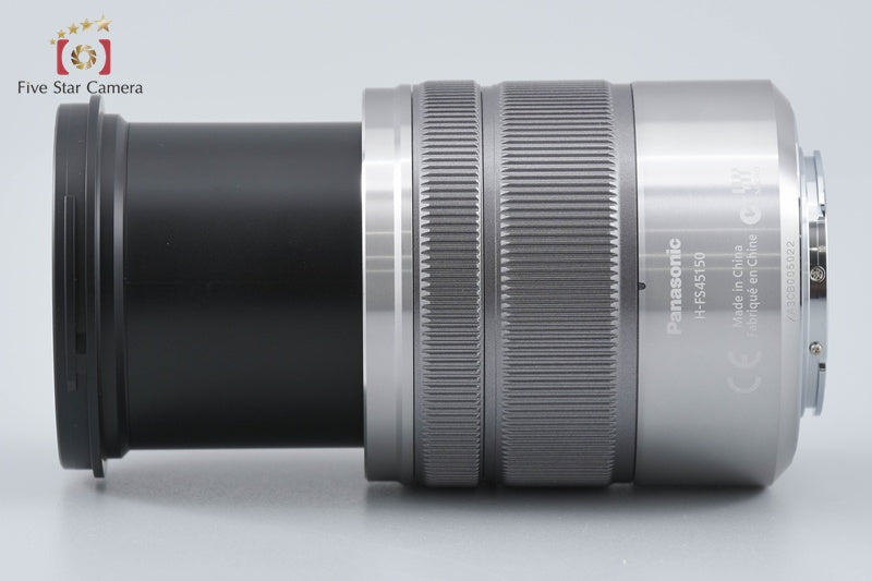 Panasonic LUMIX G VARIO 45-150mm f/4-5.6 ASPH. MEGA O.I.S. H-FS45150 Silver