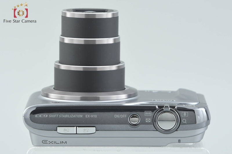 Casio EXILIM EX-H10 Silver 12.1 MP Digital Camera