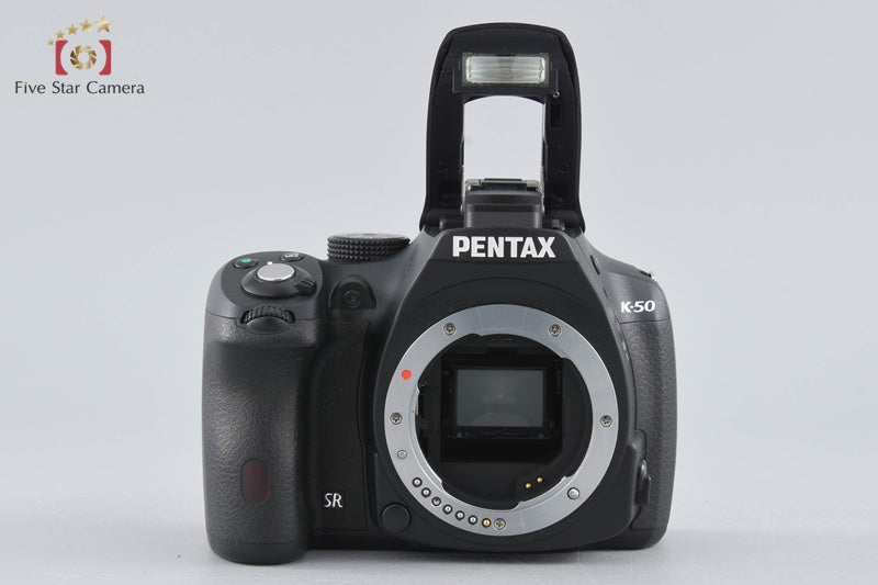 "Shutter count 1,506" Pentax K-50 Black 16.3 MP Digital SLR Camera Body