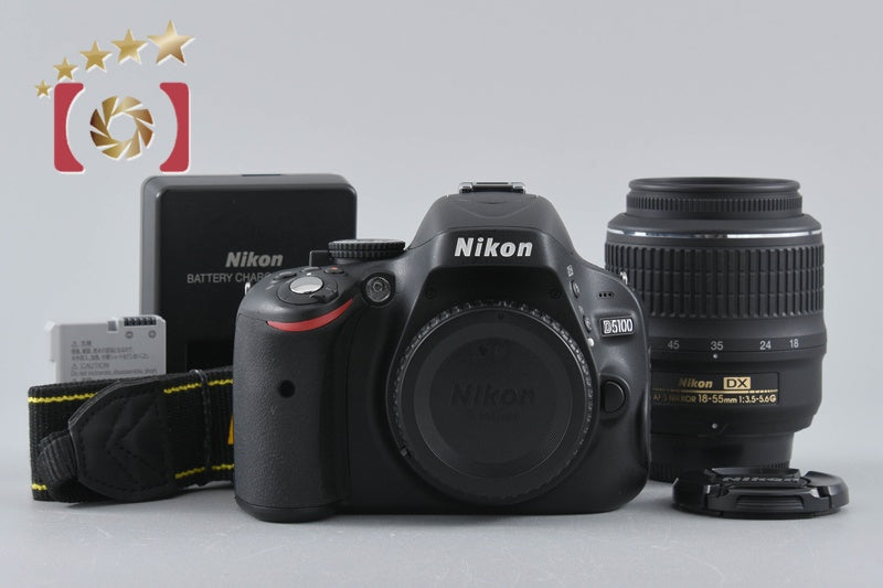 "Count 41" Nikon D5100 16.2 MP Digital SLR Camera 18-55 VR Lens