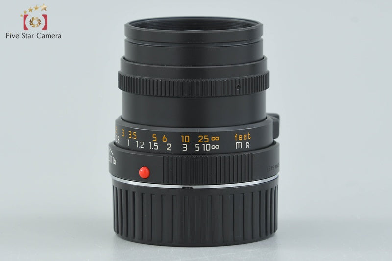 Leica SUMMICRON-M 50mm f/2 3rd Black E39