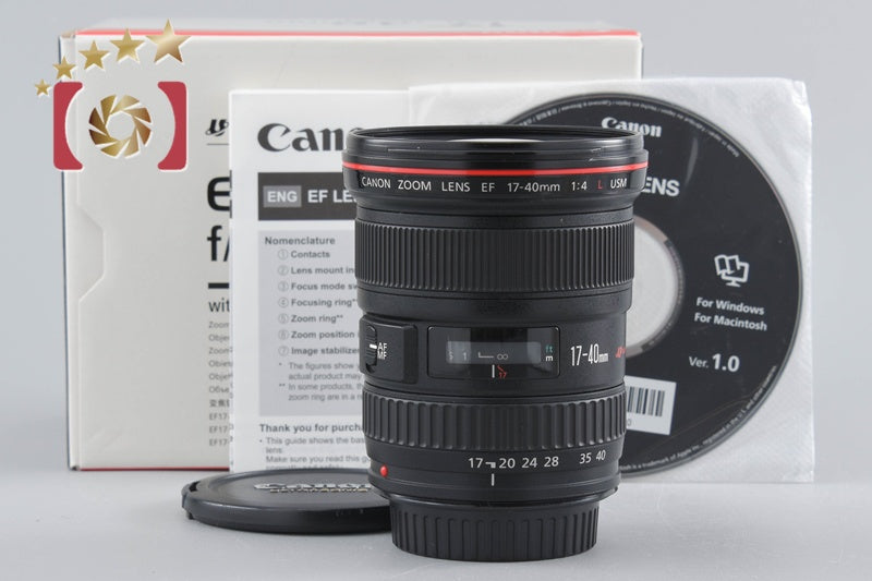 Canon EF 17-40mm f/4 L USM w/ Box