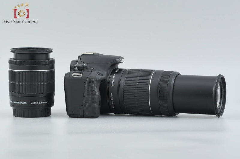 "Count 4,298" Canon EOS Kiss X7 / Rebel SL1 / 100D 18.0 MP 18-55 55-250 Lenses