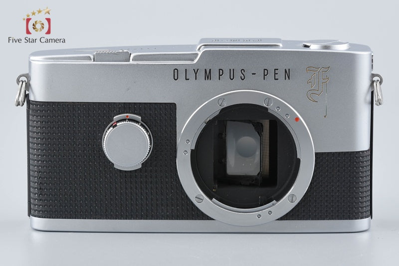 Olympus PEN F Silver 35mm Half Frame Film Camera