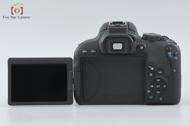 "Count 2,615" Canon EOS Kiss X9i / Rebel T7i / 800D 24.2 MP DSLR 18-55 Lens
