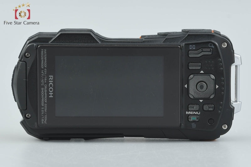 Ricoh Pentax WG-50 Orange 16.0 MP Waterproof Action Camera