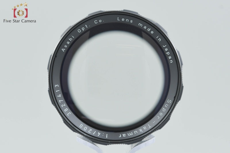 PENTAX SUPER-TAKUMAR 200mm f/4 M42 Mount Lens