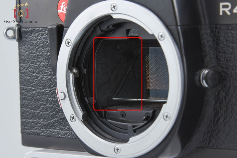 Leica R4 Black 35mm SLR Film Camera Body