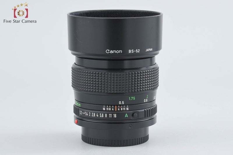 Canon New FD 50mm f/1.2