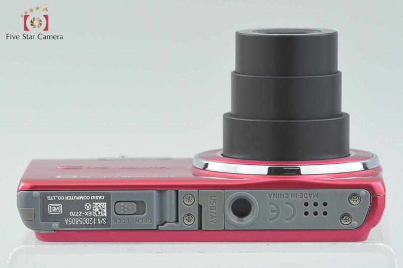 CASIO EXILIM EX-Z770 Red 16.1 MP Digital Camera