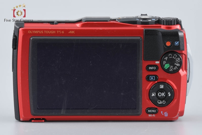 Olympus Tough TG-6 Red 12.0 MP 15m Waterproof Digital Camera