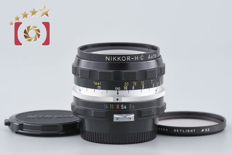 Nikon NIKKOR-H.C Auto 28mm f/3.5 Non Ai Lens from Japan
