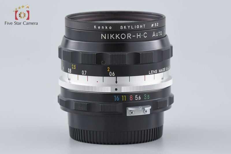 Nikon NIKKOR-H.C Auto 28mm f/3.5 Non Ai Lens from Japan