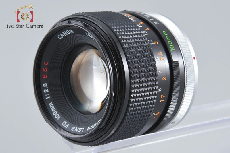 Canon FD 100mm f/2.8 S.S.C.