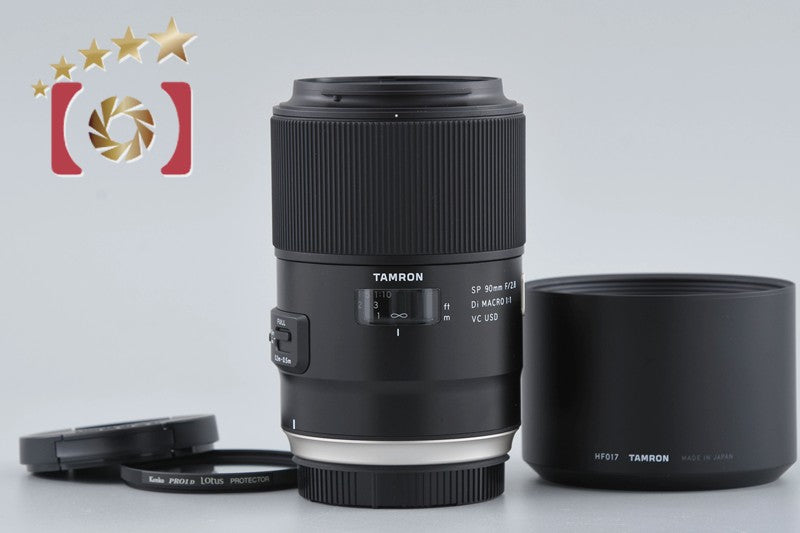 Tamron F017 SP 90mm f/2.8 Di MACRO VC USD for Canon