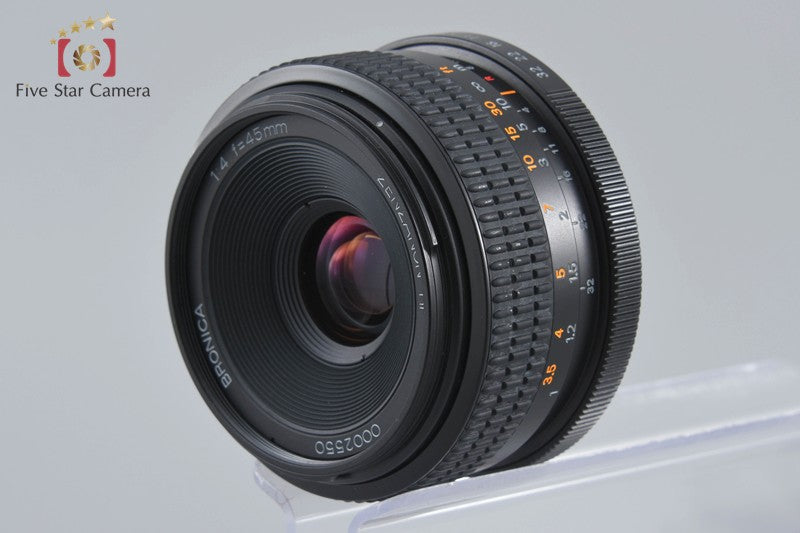 Bronica ZENZANON-RF 45mm f/4 + RF45VF Viewfinder for RF645