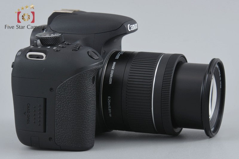 Canon EOS Kiss X9i / Rebel T7i / 800D 24.2 MP DSLR 18-55 IS STM Lens