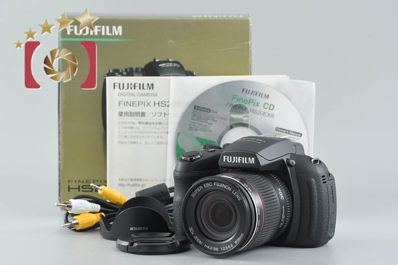 Fujifilm FinePix HS20 EXR Black 16.0 MP Digital Camera w/ Box