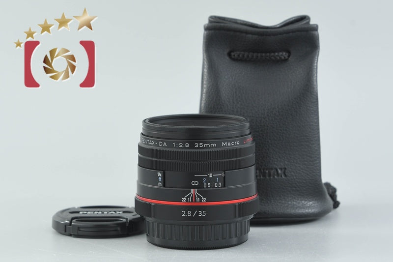 PENTAX SMC DA 35mm f/2.8 Macro Limited Black