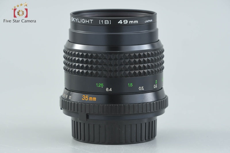 Minolta MD W.ROKKOR 35mm f/1.8