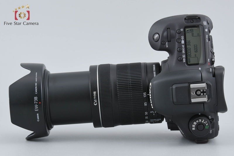 "Count 4,016" Canon EOS 7D Mark II 20.2 MP 18-135 Lens + BG-E16 Battery Grip