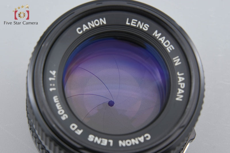 Canon New FD 50mm f/1.4